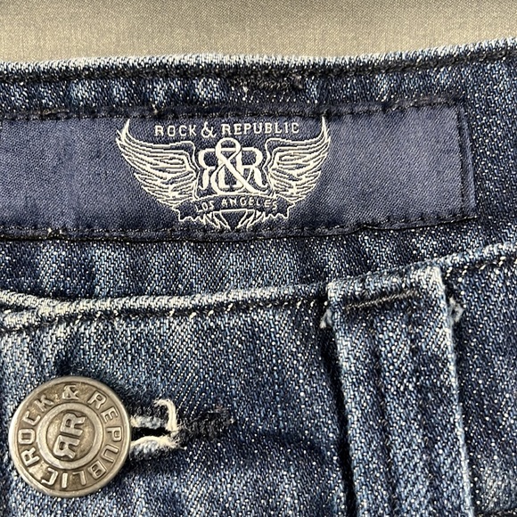 Rock & Republic Wide Leg Jeans | Size 34 - Picture 3 of 7
